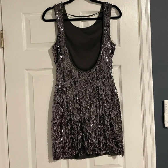 purple sequin mini dress Penny Lane Purple Sequin Mini Dress - US 2